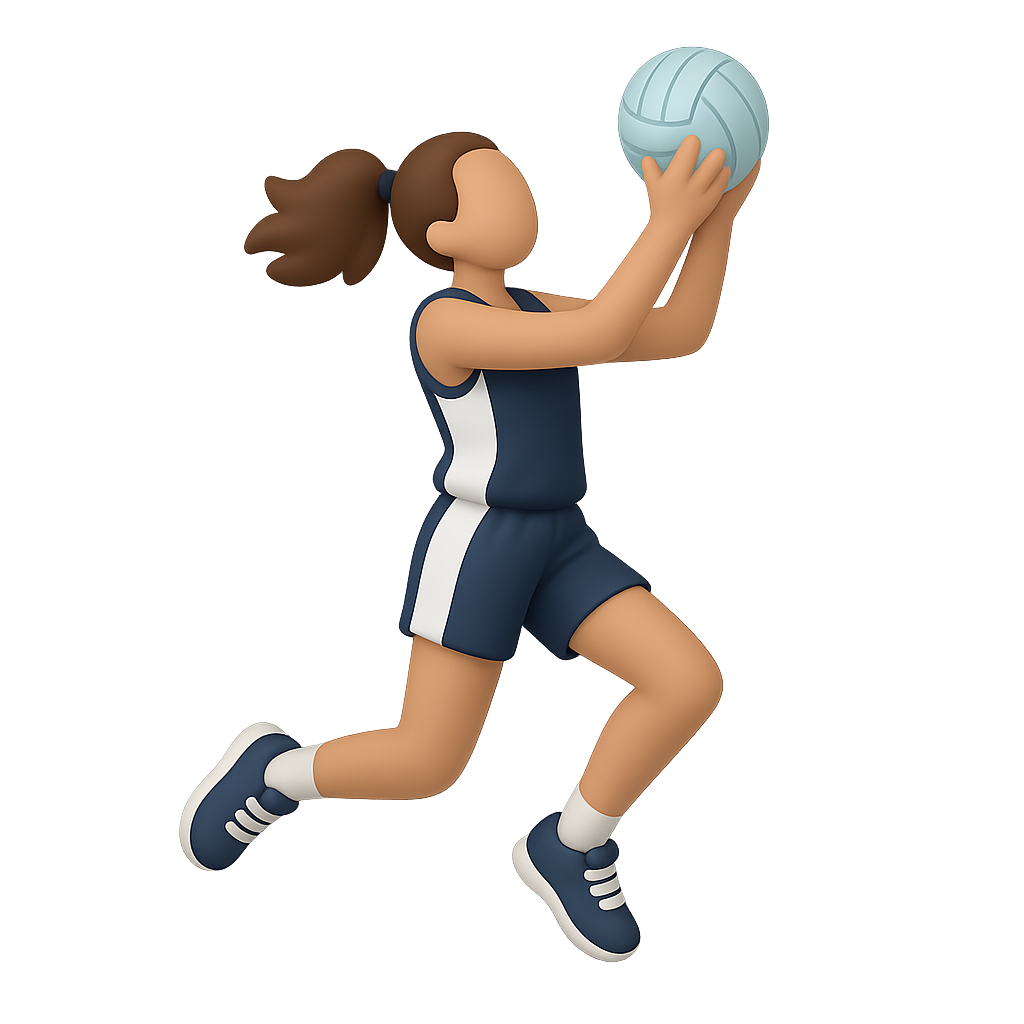 Volleyball 3D Icon